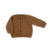 Walnut Classic Cardigan - The Blueberry Hill