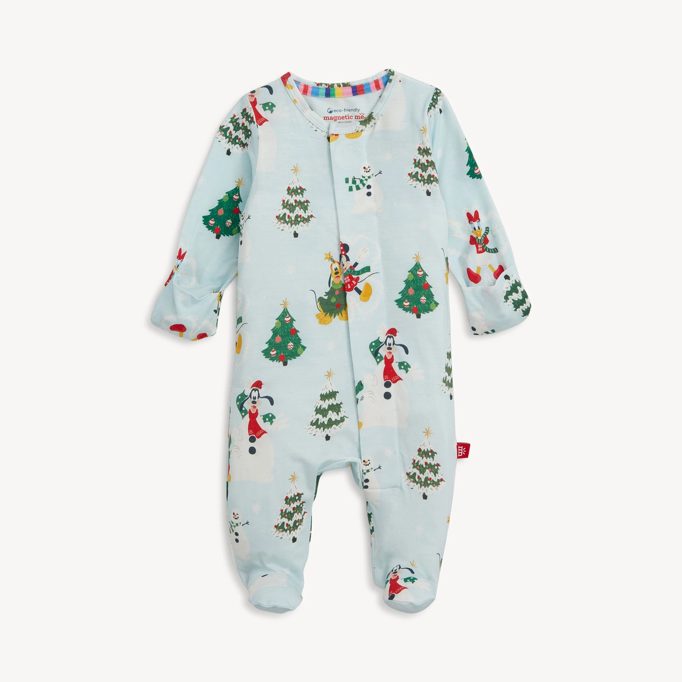 Snow Excited Mickey Footie - Magnetic Me