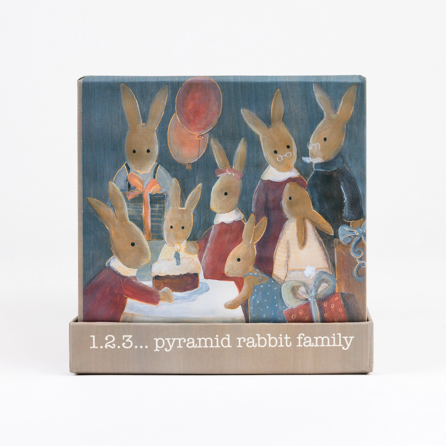 Rabbit Family Pyramid 1.2.3 - Egmont Toys