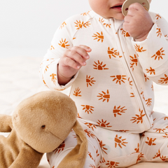 Sunshine Dreams Footed Sleeper - Joss + J