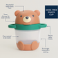 Bear Itzy Snack Pal -  Itzy Ritzy