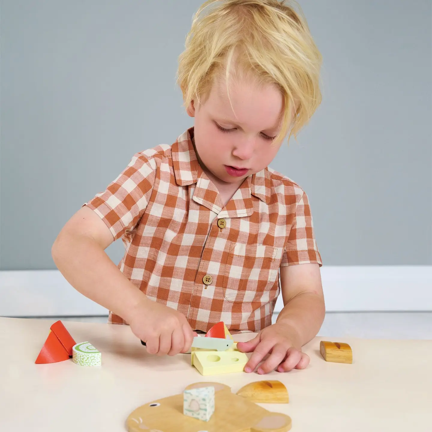 Cheese Chopping Board - Tender Leaf Toys