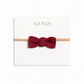 Pomegranate Dainty Bow - Colored Organics