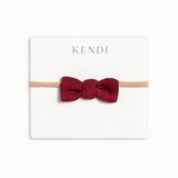 Pomegranate Dainty Bow - Colored Organics