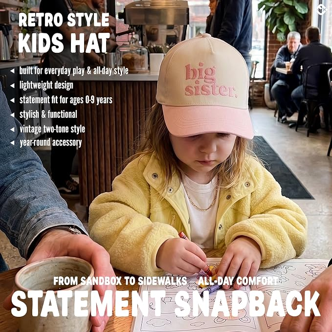 Big Sister Two Tone Hat - Funky Junque