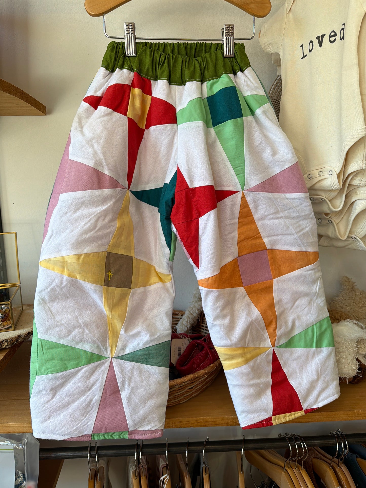 NellieSoo Quilted Pants 5-7Y