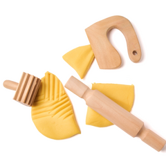 Eco Dough Wooden Tools - Elseware Unplug (Ecokids)