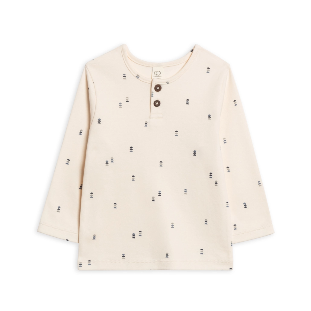 Bent Reef Henley Long Sleeve - Colored Organics