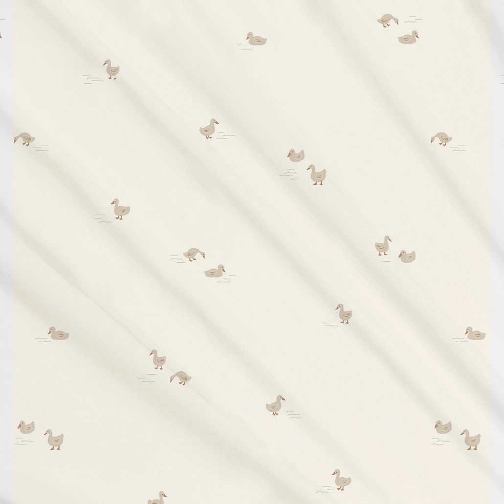 Chai & Oat Duck Swaddle - Colored Organics