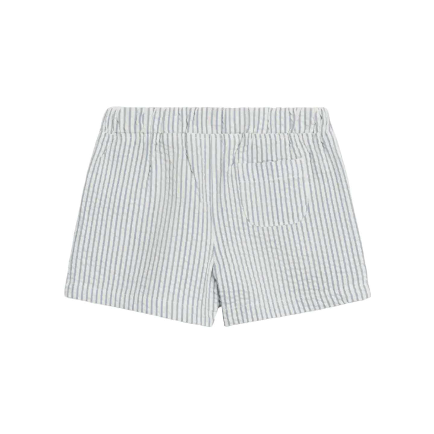 Sea Shore Stripe Nixie Seersucker Shorts - Kendi