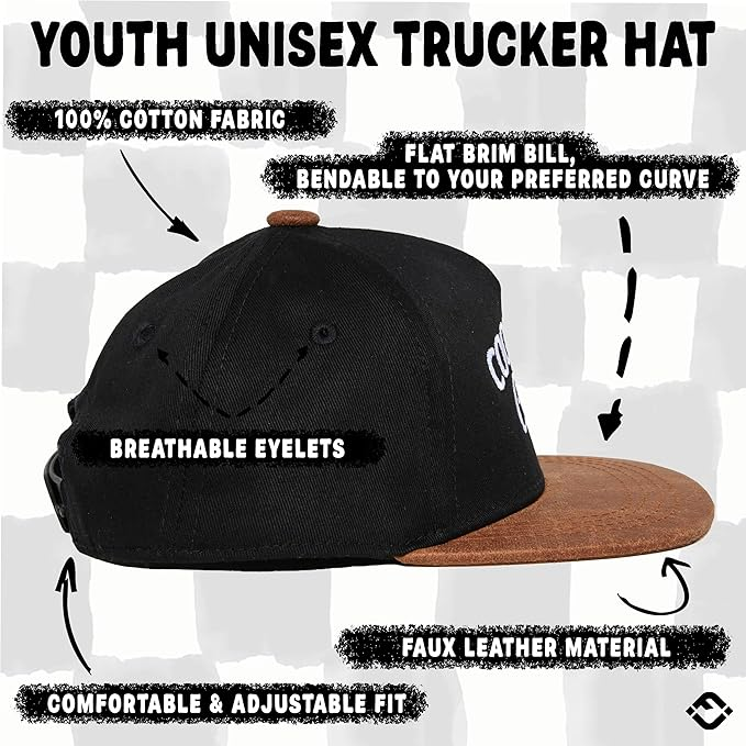 Cool Kids Club Black Cap - Funky Junque
