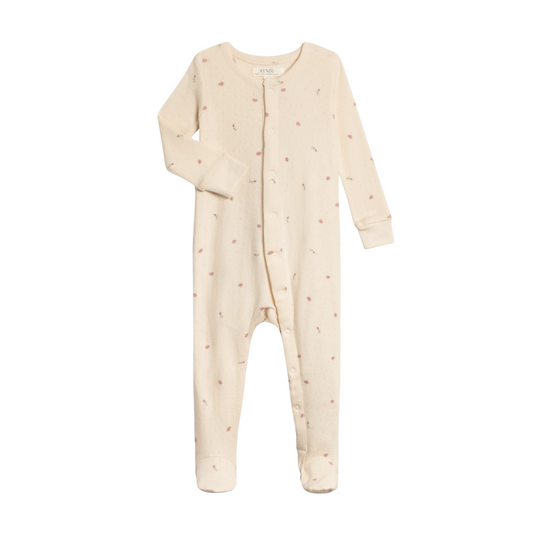 Pia Floral Skyler Pointelle Sleeper - Kendi