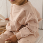 Hearts Relaxed Fleece Sweatshirt - Quincy Mae