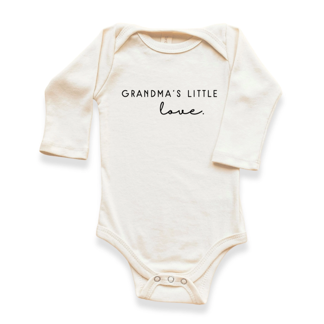 Grandma's Little Love Long Sleeve Bodysuit - Tenth & Pine