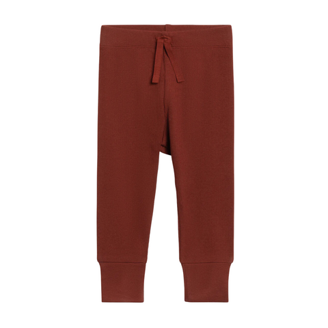 Garnet Charlie Ribbed Joggers - Kendi by Colored Organics