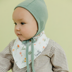 Goosie Bandana Bibs - Copper Pearl