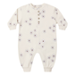 Blue Daisy Relaxed Fleece Jumpsuit - Quincy Mae