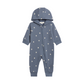 Denim Polka Greer Hooded Romper - Kendi