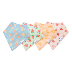 Clementine Bandana Bibs - Copper Pearl