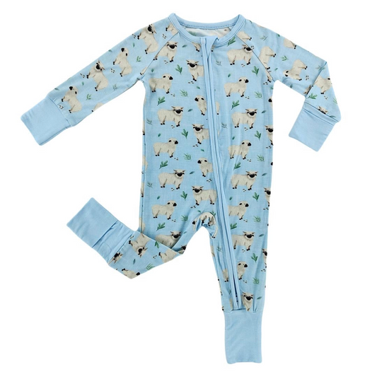Little Lambs Bamboo Sleeper - Little One Shop
