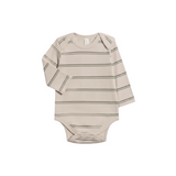 Oak Stripe River Bodysuit - Colored Organics