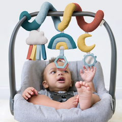 Rainbow Car Seat Spiral Activity Toy - Itzy Ritzy
