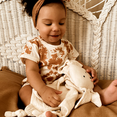Cuddle Muslin Security Blanket - Ali + Oli