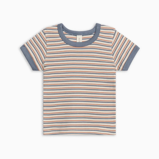 Voyage Stripe Andy Ringer Tee - Colored Organics