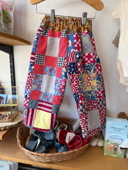 NellieSoo Quilted Pants 2-4Y