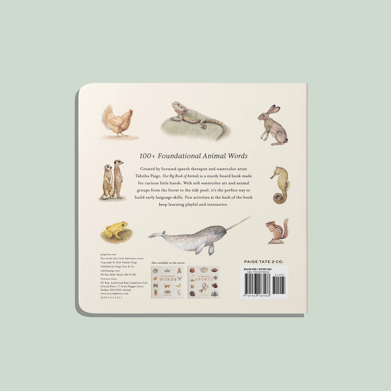 Our Big Book of Animals - Paige Tate & Co