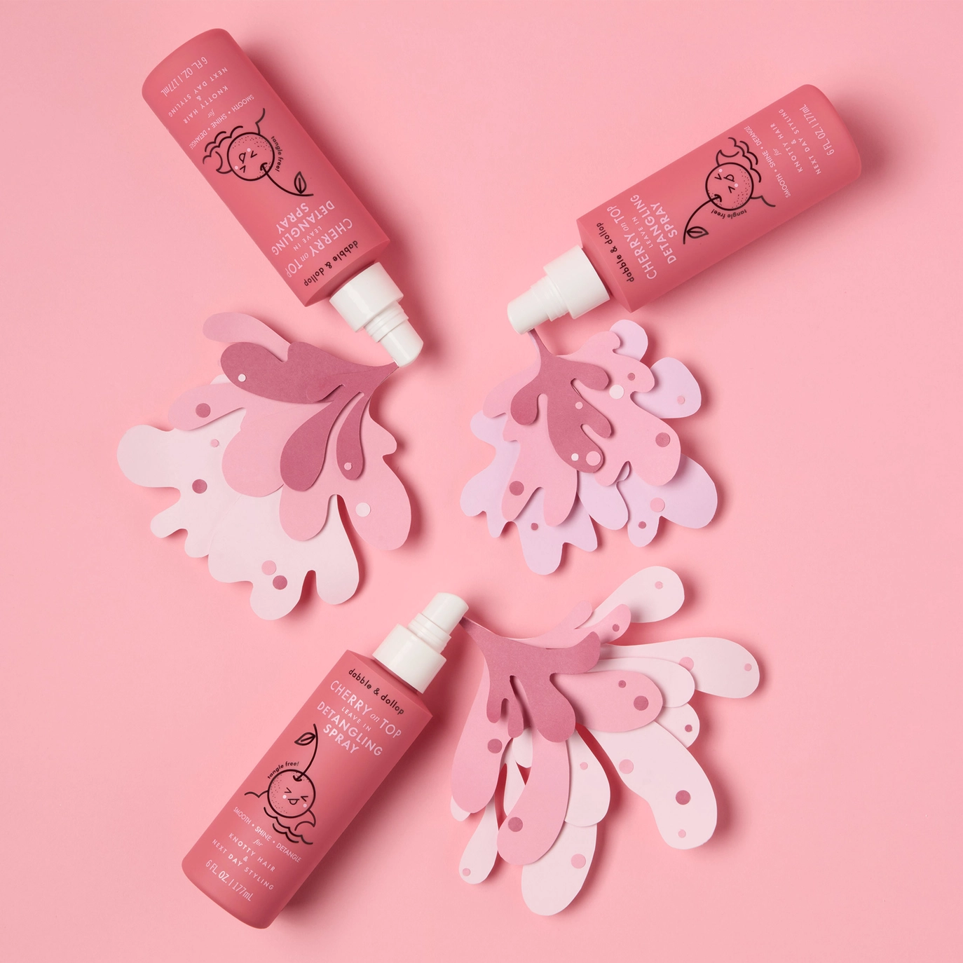 Cherry On Top Detangling Spray - Dabble & Dollop