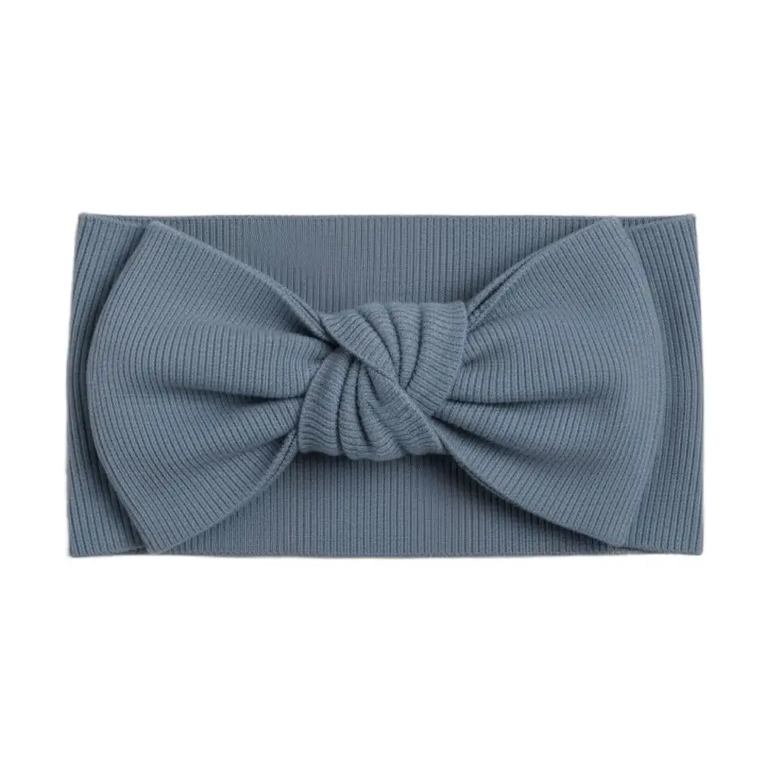Sea Ribbed Knot Bow Wrap - Kendi