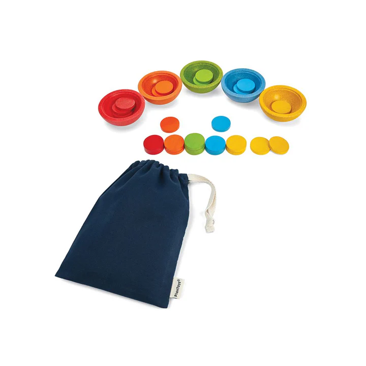 Sort & Count Cups - Plan Toys