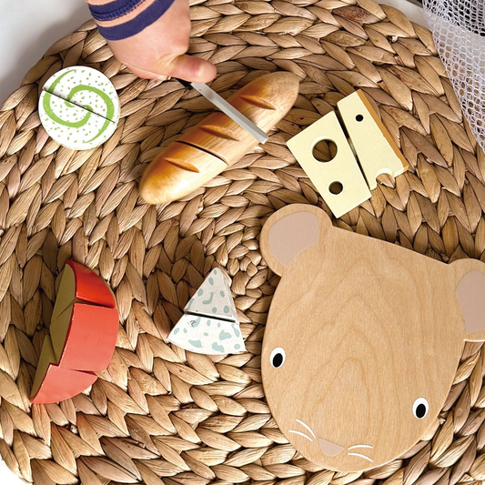 Cheese Chopping Board - Tender Leaf Toys