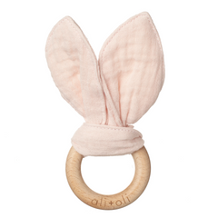 Crinkly Bunny Ears Teething Toy - Ali + Oli