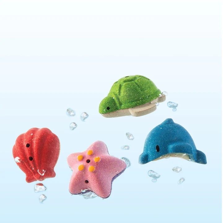 Sea Life Bath Set - Plan Toys