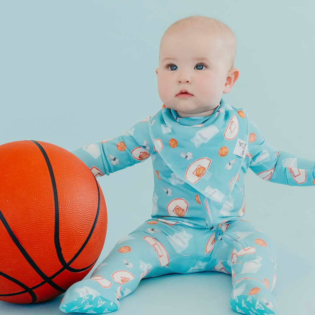 All Star Bandana Bibs - Copper Pearl
