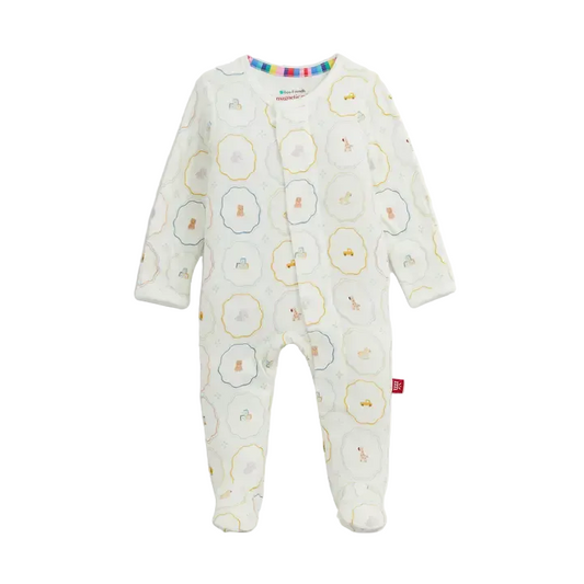 Cream Nursery Magic Footie - Magnetic Me