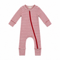 Red Stripe Zip Romper - SIIX Collection