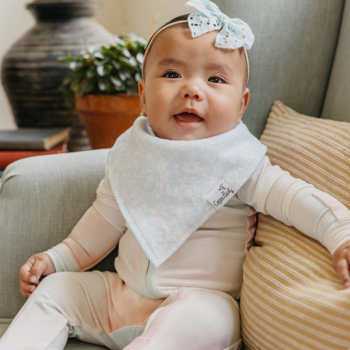 Disney Princess Bandana Bibs - Copper Pearl