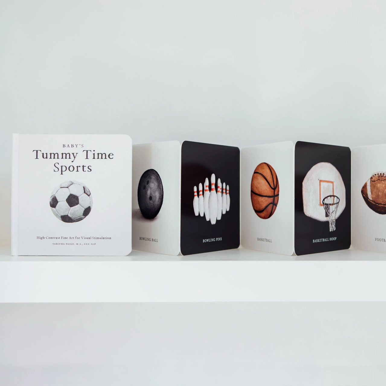 Tummy Time Sports Book - Paige Tate & Co