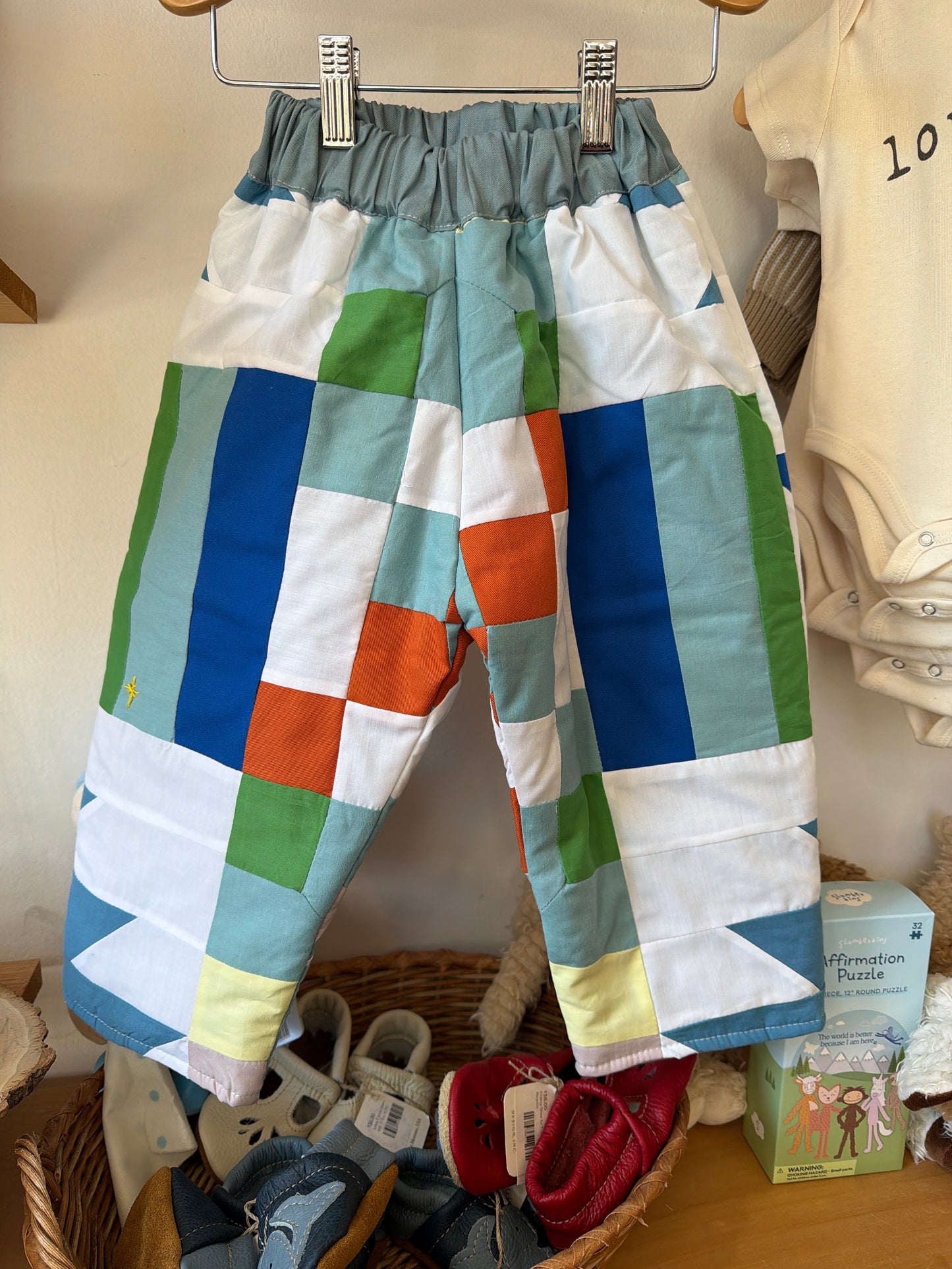 NellieSoo Quilted Pants 2-4Y