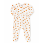 Pumpkin Pointelle Footie - SIIX Collection