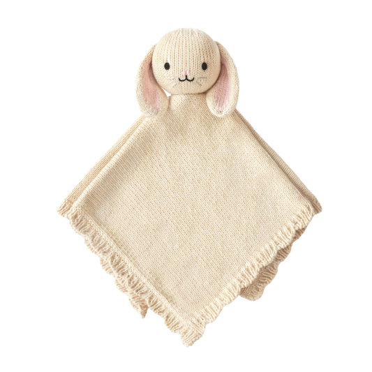 Oatmeal Baby Bunny Lovey - Cuddle + Kind