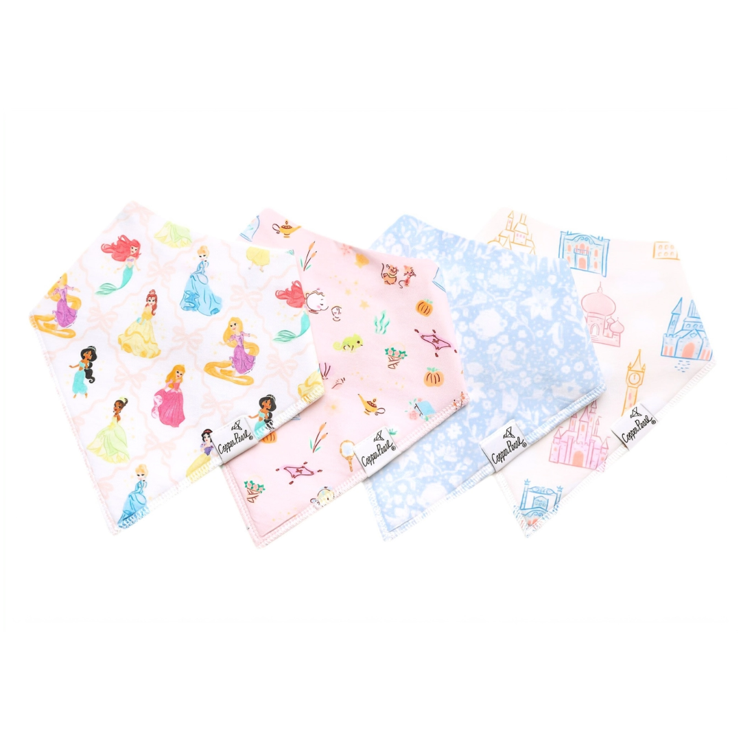 Disney Princess Bandana Bibs - Copper Pearl