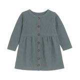 Agave Arden Waffle Button Dress  - Kendi