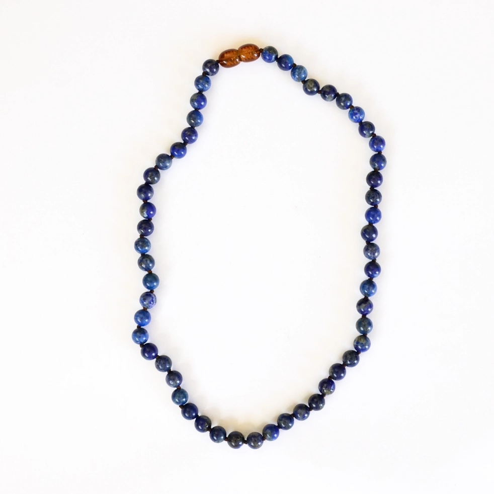Pure Gemstone + Lapis Lazuli Necklace - CanyonLeaf