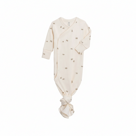 Bear Gown Indy Kimono Gown - Colored Organics