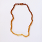 Raw Baltic Amber + Sunflower Necklace - CanyonLeaf