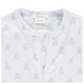 Blue Teddy Bear Zipper Footie - Pimalu